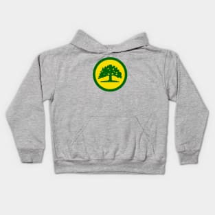 Retro Oakland California Flag // Vintage Oakland Grunge Emblem Kids Hoodie